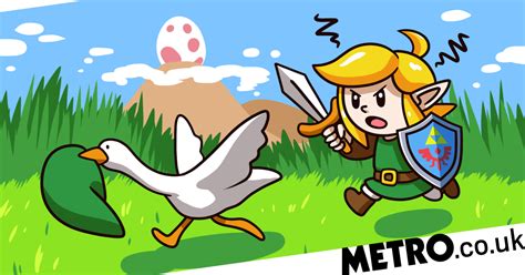Untitled Goose Game Fans Add Geese To Zelda And Metal Gear