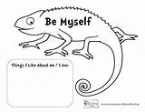 Chameleon Carle Eric Template Mixed Printable Color Own His Printables Activities Coloring Craft Myself Kids Preschool Worksheets Crafts Board Lesson sketch template