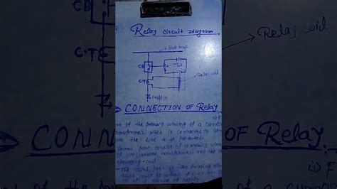 relay circuit diagram youtube
