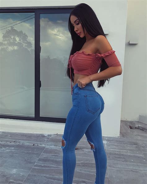 Wallpaper Brunette Model Ass Jeans Women 1080x1349