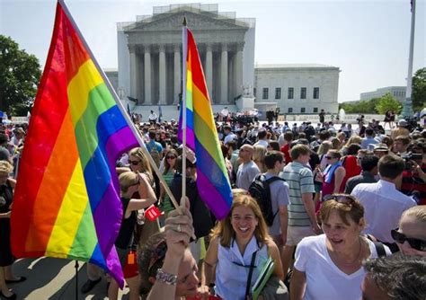 u s supreme court hears arguments on same sex marriage case despite division on ideological lines