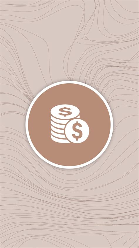 brown  white sticker   stack  coins