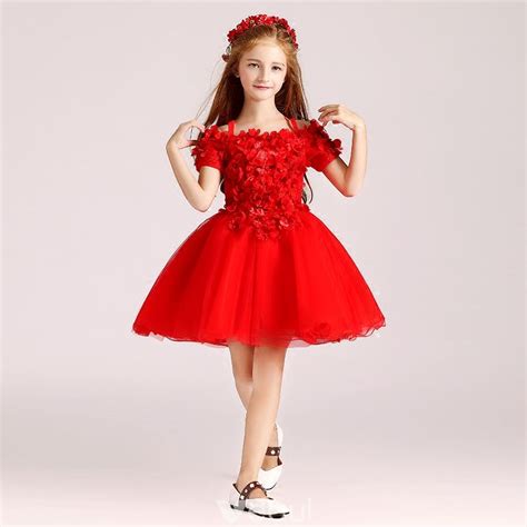 20 Vestidos Rojos Para Niñas ¡bonitos Elegantes Y Modernos