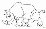 Rhino Rinoceronte Coloriage Colorir Nashorn Rhinoceros Imprimer Stampare Badak Rhinocéros Rinocerontes Mewarnai Ausmalbilder Enfadado Ausmalbild Colorier Disegnare Kartun Imprimir sketch template