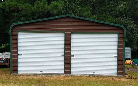 regular roof metal garage alans factory outlet