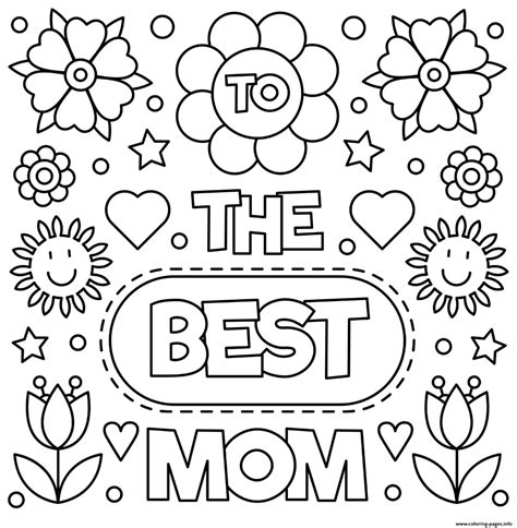 mom clipart coloring pages    printable design themes