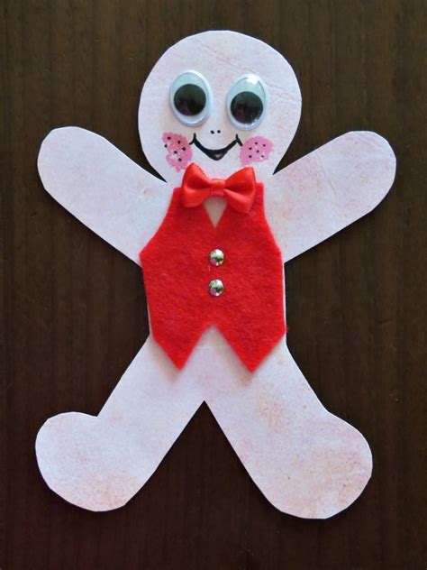 gingerbread man card thriftyfun