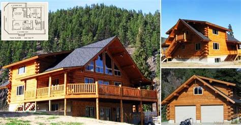 gorgeous log home wrap  deck     exterior floor plans log cabin
