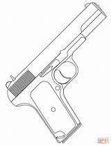 Pistola Disegnare sketch template