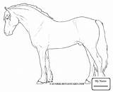 Horse Coloring Pages Arabian Clydesdale Drawing Horses Color Getdrawings Spotted Getcolorings sketch template