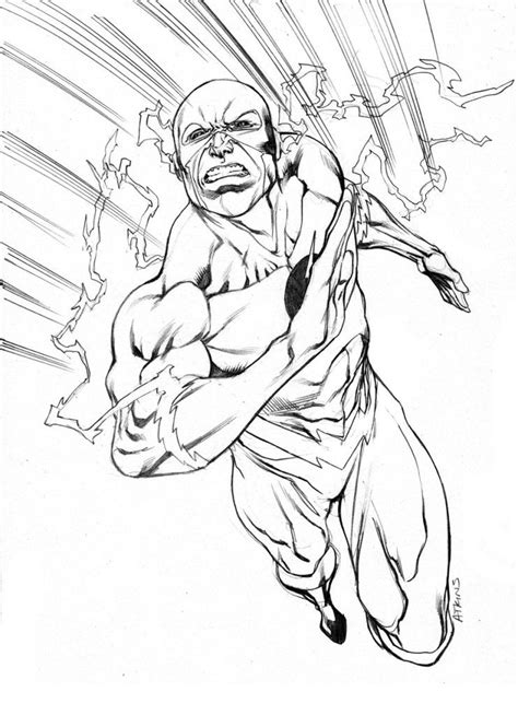 Reverse Flash Free Coloring Pages