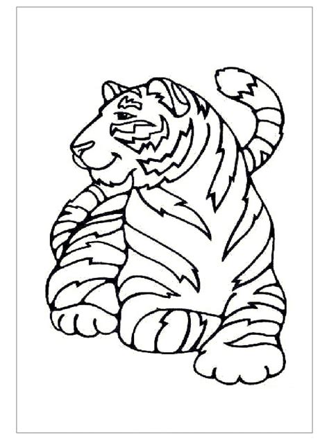 tiger coloring pages ideas  preschool preschool crafts