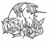 Unicorn Coloring Pages Detailed Printable Cute Color Getcolorings Cartoon Print sketch template