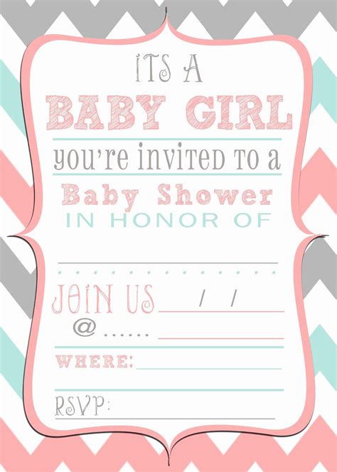 baby shower invitations templates editable beautiful