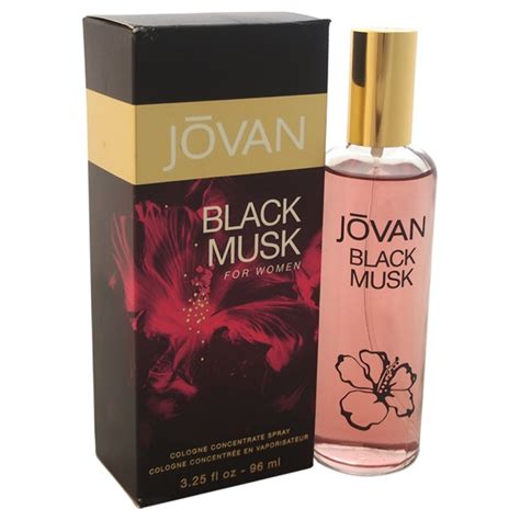 jovan black musk by jovan for women 3 25 oz cologne concentrate spray
