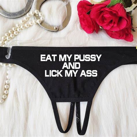 Eat Ass Panties Etsy