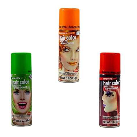halloween spray  hair color gtm discount general stores