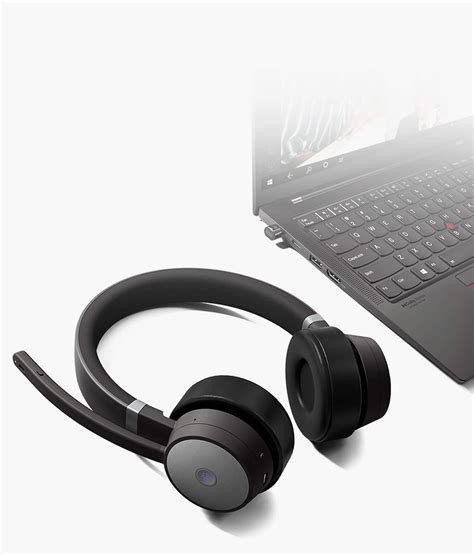 lenovo  wireless anc headset wire  teams certified headset