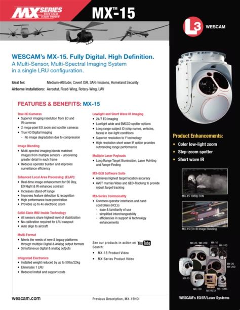 surveillance system mx  brochure  westcam