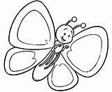 Butterfly Coloring Baby Fly Pages Printable sketch template