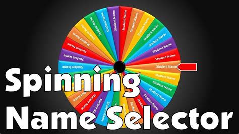 create  wheel  fortune spinning  selector  powerpoint
