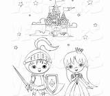 Castle Pages Coloring Kids Princess Getcolorings Printable Getdrawings sketch template
