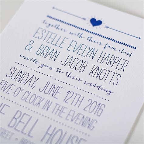 letterpress invitations thatll   impression wedding