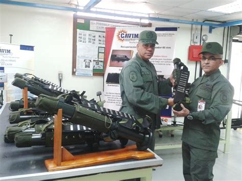 cavim repotencia doce morteros  cazador de la infanteria de marina de venezuela