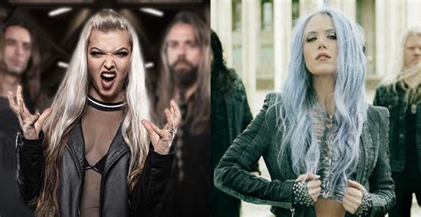 White Gluz Denies Trying To Kill The Agonist In Metal