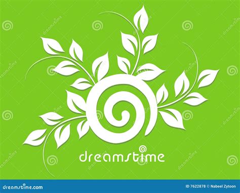 flor de dreamstime ilustracion del vector ilustracion de verde