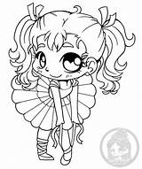 Chibi Yampuff Ballerine Adulte Dessiner Personnage Greatestcoloringbook Girlz Moxie Adultes Coloriages sketch template