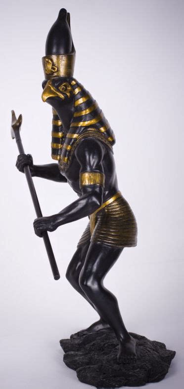 Horus Statue A Egyptian Protector Of The Sun God