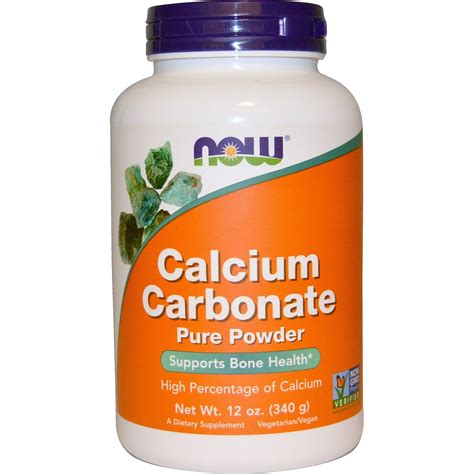 foods calcium carbonate powder  oz    iherb