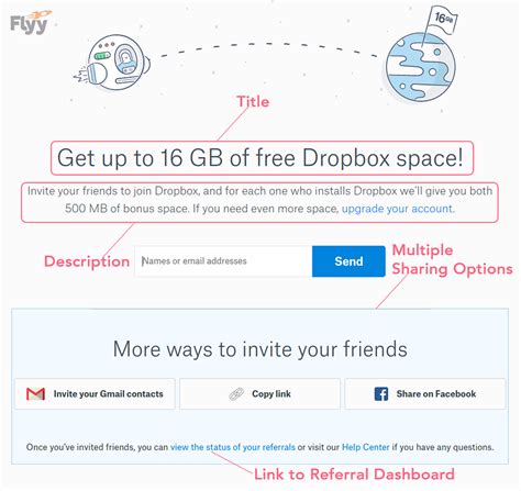 dropbox referral program  story   growth   months