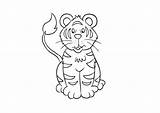 Harimau Koleksi Pewarna Diberikan Kepada Ringkasan Mewarna Webtech360 sketch template