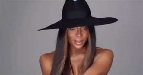 Naomi Campbell 50 Strips Naked To Flaunt Ageless Beauty