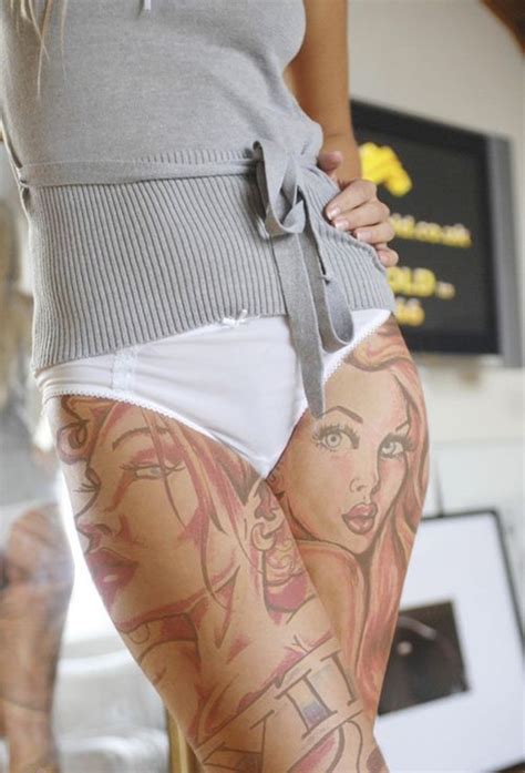 100 Sexy Thigh Tattoos For Women Thigh Tattoo Designs