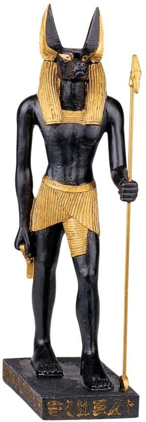 Anubis Egyptian Jackal God Statue