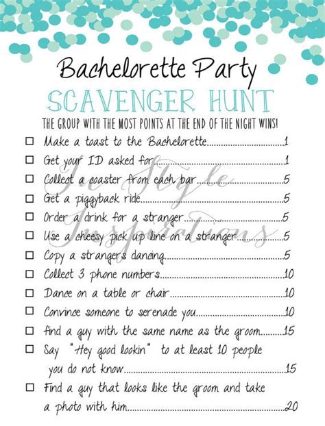 instant download bachelorette party game by instyleinspirations