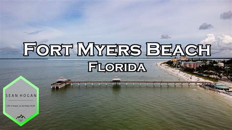 fort myers beach florida dji drone footage youtube