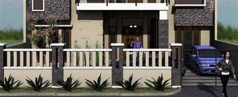 contoh model pagar rumah minimalis dirumahkucom