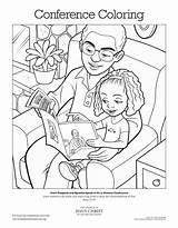 Conference Lds Coloring Pages General Kids Activities Foodfunfamily Ldsconf Eat Word Craft Search Live Getcolorings Getdrawings Color Book Choose Board sketch template
