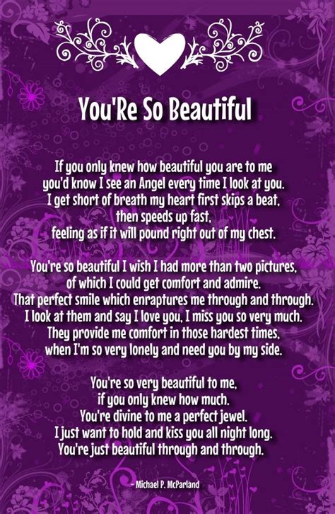 you re so beautiful poems for her beautiful poems for her love you