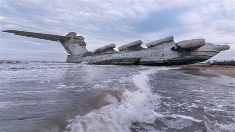 caspian sea monster  monumental soviet aircraft  defied