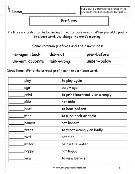 prefixes worksheet education pinterest prefixes worksheets