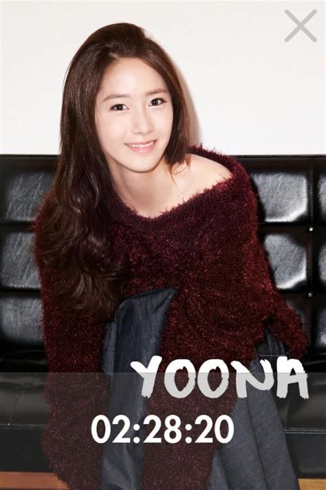 Yoona 3 Soshi Clock 2012 Girls Generation Diary App Yoona Girls
