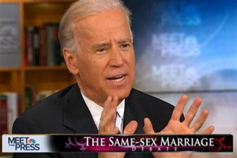 Covering Bases Biden Moves To Same Sex Marriage As Schumer And