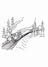 Train Coloriage Montagne Hugolescargot Savoir sketch template