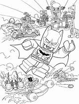 Lego Joker Supervillain Coloring2print Superheroes Betman sketch template