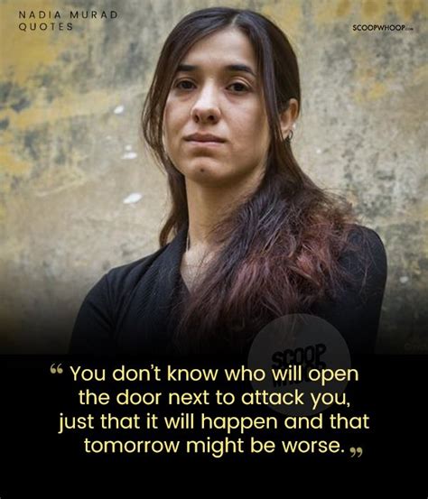 quotes by isis survivor and activist nadia murad that